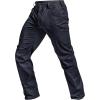 imageCQR Mens Utility Flex Cargo Pants ClassicFit Casual Stretch Work Pants Water Resistant Lightweight Tactical Hiking PantsNegotiator Operator Navy