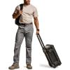 imageCQR Mens Utility Flex Cargo Pants ClassicFit Casual Stretch Work Pants Water Resistant Lightweight Tactical Hiking PantsNegotiator Stone