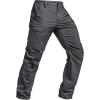 imageCQR Mens Utility Flex Cargo Pants ClassicFit Casual Stretch Work Pants Water Resistant Lightweight Tactical Hiking PantsSentinel Charcoal