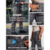 imageCQR Mens Utility Flex Cargo Pants ClassicFit Casual Stretch Work Pants Water Resistant Lightweight Tactical Hiking PantsSentinel Charcoal