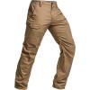 imageCQR Mens Utility Flex Cargo Pants ClassicFit Casual Stretch Work Pants Water Resistant Lightweight Tactical Hiking PantsSentinel Cougar
