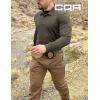imageCQR Mens Utility Flex Cargo Pants ClassicFit Casual Stretch Work Pants Water Resistant Lightweight Tactical Hiking PantsSentinel Cougar
