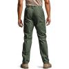 imageCQR Mens Utility Flex Cargo Pants ClassicFit Casual Stretch Work Pants Water Resistant Lightweight Tactical Hiking PantsSentinel Green Kelp