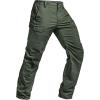 imageCQR Mens Utility Flex Cargo Pants ClassicFit Casual Stretch Work Pants Water Resistant Lightweight Tactical Hiking PantsSentinel Green Kelp