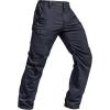 imageCQR Mens Utility Flex Cargo Pants ClassicFit Casual Stretch Work Pants Water Resistant Lightweight Tactical Hiking PantsSentinel Operator Navy