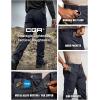 imageCQR Mens Utility Flex Cargo Pants ClassicFit Casual Stretch Work Pants Water Resistant Lightweight Tactical Hiking PantsSentinel Operator Navy