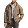 imageCQR Mens Water Resistant Tactical Softshell Jacket Fleece Lined High Neck Full Zip Wind Rain Hiking Hunting Winter OutdoorOperator X Coyote