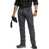 imageCQR Mens Active Flex Tactical Pants Water Resistant Lightweight Stretch Cargo Work Hiking PantsSierra Charcoal