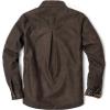 imageCQR Mens Flannel Lined Shirt Jackets Long Sleeved Rugged Plaid Cotton Brushed Suede Shirt JacketFlannel Lined Calf Brown