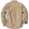imageCQR Mens Flannel Lined Shirt Jackets Long Sleeved Rugged Plaid Cotton Brushed Suede Shirt JacketFlannel Lined Cowboy Tan