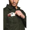 imageCQR Mens Flannel Lined Shirt Jackets Long Sleeved Rugged Plaid Cotton Brushed Suede Shirt JacketFlannel Lined Folk Tale