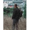 imageCQR Mens Flannel Lined Shirt Jackets Long Sleeved Rugged Plaid Cotton Brushed Suede Shirt JacketFlannel Lined Forest Oasis