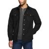 imageCQR Mens Flannel Lined Shirt Jackets Long Sleeved Rugged Plaid Cotton Brushed Suede Shirt JacketFlannel Lined Fossil Rock