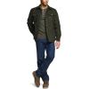 imageCQR Mens Flannel Lined Shirt Jackets Long Sleeved Rugged Plaid Cotton Brushed Suede Shirt JacketFlannel Lined Hickory Green