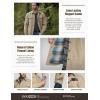 imageCQR Mens Flannel Lined Shirt Jackets Long Sleeved Rugged Plaid Cotton Brushed Suede Shirt JacketFlannel Lined Seashore