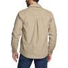 imageCQR Mens Flannel Lined Shirt Jackets Long Sleeved Rugged Plaid Cotton Brushed Suede Shirt JacketFlannel Lined Seashore