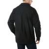 imageCQR Mens Flannel Lined Shirt Jackets Long Sleeved Rugged Plaid Cotton Brushed Suede Shirt JacketFlannel Lined Texas Black