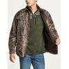 imageCQR Mens Flannel Lined Shirt Jackets Long Sleeved Rugged Plaid Cotton Brushed Suede Shirt JacketFlannel Print Lined Hunting Camo