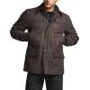 imageCQR Mens Flannel Lined Shirt Jackets Long Sleeved Rugged Plaid Cotton Brushed Suede Shirt JacketHuntsman Harvest
