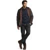 imageCQR Mens Flannel Lined Shirt Jackets Long Sleeved Rugged Plaid Cotton Brushed Suede Shirt JacketHuntsman Harvest