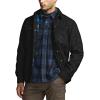 imageCQR Mens Flannel Lined Shirt Jackets Long Sleeved Rugged Plaid Cotton Brushed Suede Shirt JacketStealth Forest Oasis