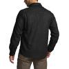 imageCQR Mens Flannel Lined Shirt Jackets Long Sleeved Rugged Plaid Cotton Brushed Suede Shirt JacketStealth Forest Oasis