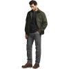 imageCQR Mens Flannel Lined Shirt Jackets Long Sleeved Rugged Plaid Cotton Brushed Suede Shirt JacketStealth Harvest