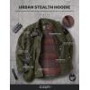 imageCQR Mens Flannel Lined Shirt Jackets Long Sleeved Rugged Plaid Cotton Brushed Suede Shirt JacketStealth Harvest