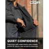 imageCQR Mens Flannel Lined Shirt Jackets Long Sleeved Rugged Plaid Cotton Brushed Suede Shirt JacketStealth Night Sky