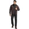 imageCQR Mens Flannel Lined Shirt Jackets Long Sleeved Rugged Plaid Cotton Brushed Suede Shirt JacketStealth Woods Night