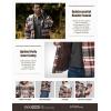imageCQR Mens Quilted Lined Flannel Hooded Shirt Jacket Soft Warm Long Sleeve Outdoor Cotton Plaid Shirt JacketsQuilted Lined Folk Tale