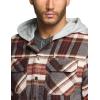 imageCQR Mens Quilted Lined Flannel Hooded Shirt Jacket Soft Warm Long Sleeve Outdoor Cotton Plaid Shirt JacketsQuilted Lined Folk Tale