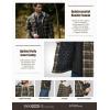 imageCQR Mens Quilted Lined Flannel Hooded Shirt Jacket Soft Warm Long Sleeve Outdoor Cotton Plaid Shirt JacketsQuilted Lined Hickory Green