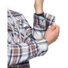 imageCQR Mens Quilted Lined Flannel Hooded Shirt Jacket Soft Warm Long Sleeve Outdoor Cotton Plaid Shirt JacketsQuilted Lined Wild Rice