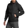 Fleece Ripstop Pannel Full-zip Black