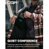 imageCQR Mens Quilted Lined Flannel Hooded Shirt Jacket Soft Warm Long Sleeve Outdoor Cotton Plaid Shirt JacketsStealth Folk Tale