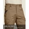 imageCQR Mens Quick Dry Work Pants Water Resistant Outdoor Tactical Pants Lightweight Stretch Cargo Hiking PantsDura Flex Coyote