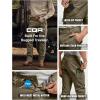 imageCQR Mens Motion Utility Casual Pants Regular Fit Lightweight Work Pants Water Resistant Outdoor Stretch Pants with PocketsVenture Bayou