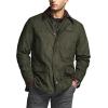 imageCQR Mens Flannel Lined Shirt Jackets Long Sleeved Rugged Plaid Cotton Brushed Suede Shirt JacketHuntsman Forest Oasis