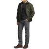 imageCQR Mens Flannel Lined Shirt Jackets Long Sleeved Rugged Plaid Cotton Brushed Suede Shirt JacketStealth Harvest