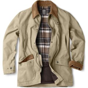 imageCQR Mens Flannel Lined Shirt Jackets Long Sleeved Rugged Plaid Cotton Brushed Suede Shirt JacketHuntsman Aged Barrel