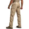 imageCQR Mens Military Cargo Pants Water Resistant Ripstop Army Combat Tactical Pants Outdoor Hunting Hiking EDC Work PantsHauler Alamo Khaki