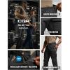 imageCQR Mens Military Cargo Pants Water Resistant Ripstop Army Combat Tactical Pants Outdoor Hunting Hiking EDC Work PantsHauler Black