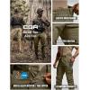 imageCQR Mens Military Cargo Pants Water Resistant Ripstop Army Combat Tactical Pants Outdoor Hunting Hiking EDC Work PantsHauler Soil Green