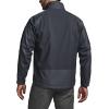 imageCQR Mens Water Resistant Tactical Softshell Jacket Fleece Lined High Neck Full Zip Wind Rain Hiking Hunting Winter OutdoorOperator X Dark Grey