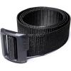 imageCQR Tactical Belt Military Style Heavy Duty Belt Webbing EDC QuickRelease BuckleDura Nylon Black