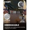 imageCQR Tactical Belt Military Style Heavy Duty Belt Webbing EDC QuickRelease BuckleDura Nylon Grey