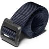 imageCQR Tactical Belt Military Style Heavy Duty Belt Webbing EDC QuickRelease BuckleFlex Poly Police Navy