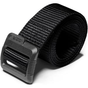 imageCQR Tactical Belt Military Style Heavy Duty Belt Webbing EDC QuickRelease BuckleDura Nylon Black