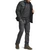 imageCQR Mens Sherpa Lined Cotton Flannel Shirt Jacket Long Sleeve Warm Winter Outdoor Plaid Button Up Jacket Coat with PocketsStealth Amazon Grey